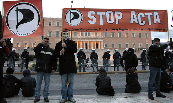 , Η Ελλάδα έστειλε σε όλη την Ευρώπη το μήνυμα της αντίθεσης των πολιτών της στην ACTA