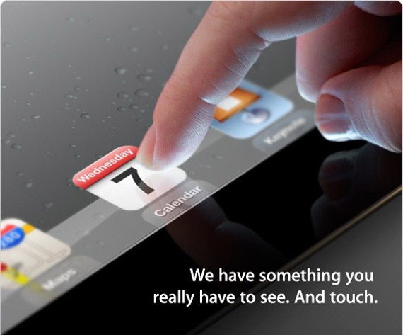 , Φήμη τελευταίας στιγμής, Το νέο iPad θα έχει οθόνη αφής που αισθάνεσαι