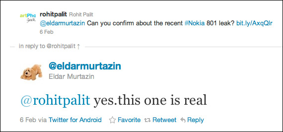 , Nokia 801, Με λειτουργικό σύστημα Belle και το σασί των Lumia 800/ Ν9;