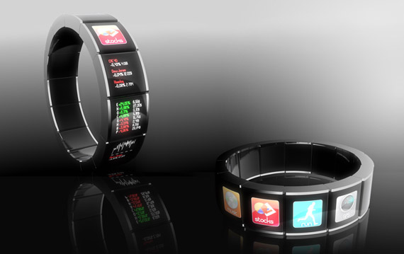 , Watch The Future, Concept ρολόι χειρός με &#8220;live-titles&#8221;
