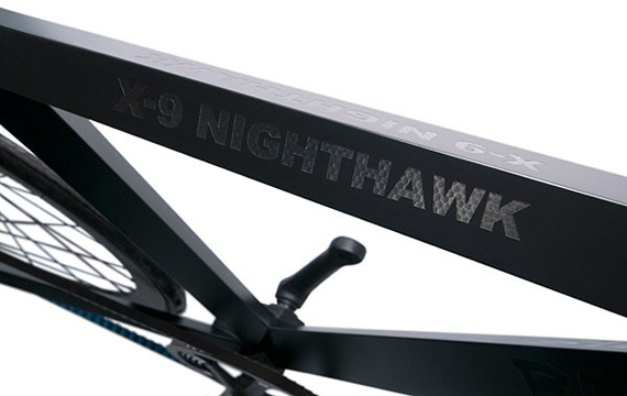 , Bruno Meres Nighthawk X-9, Ένα &#8220;Stealth&#8221; ποδήλατο από ανθρακονήματα