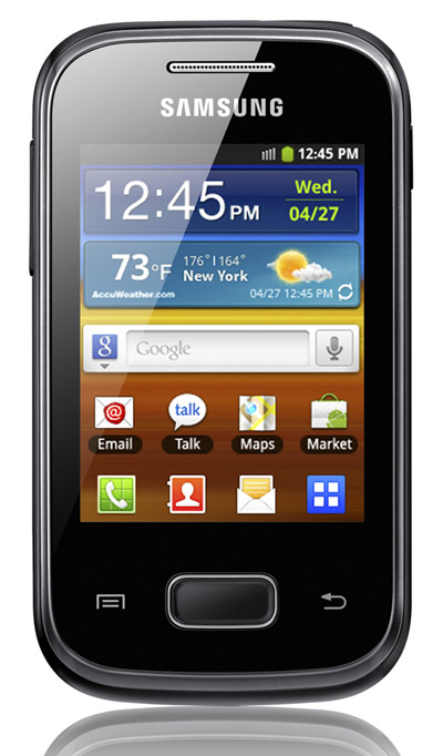 , Samsung Galaxy Pocket, Με οθόνη 2.8 ίντσες