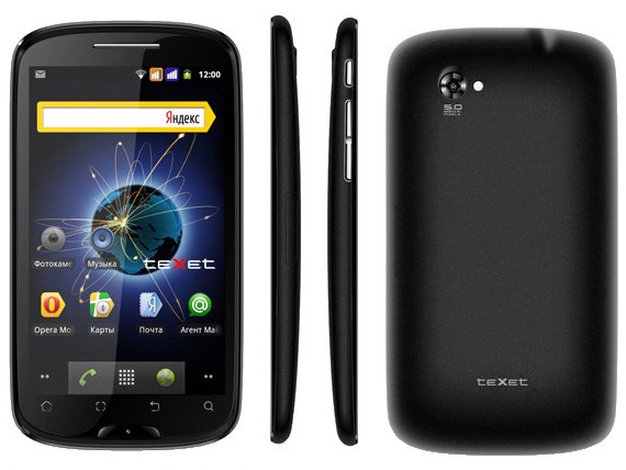 , TEXET TM-5200, Δίκαρτο Android smartphone με οθόνη 5.25 ίντσες