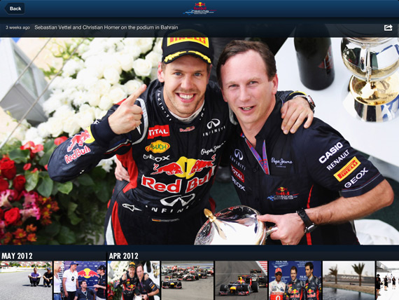, Red Bull Racing Spy, Νέα εφαρμογή για τη Formula 1 [iOS]