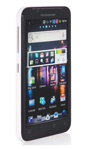 , Thomson X-view 2 ICS smartphone, Με οθόνη 5.3 ίντσες και δύο κάρτες SIM