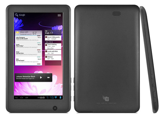 , Ematic eGlide Steal, 7ιντσο Android tablet με Ice Cream Sandwich και 119 δολάρια Αμερικής