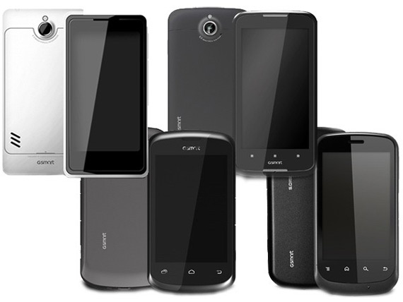 , Gigabyte, 4 Android smartphones με δύο κάρτες SIM