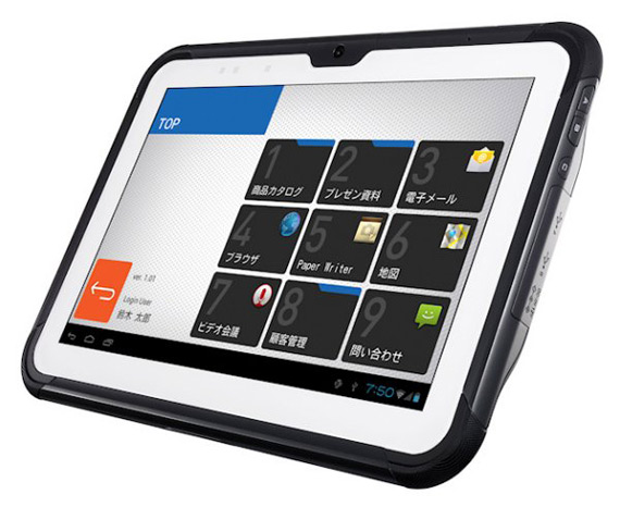 , Casio Paper Writer, Ανθεκτικό ICS tablet βάρους 1.3 κιλών!