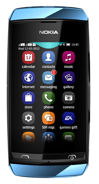 , Nokia Asha 305, Κυκλοφορεί την ερχόμενη εβδομάδα με τιμή 90 ευρώ