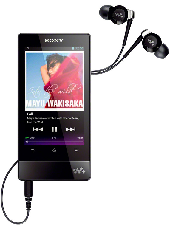 , Sony Walkman NWZ-F800, Φορητό media player με Android Ice Cream Sandwich