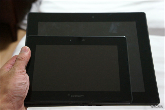 , BlackBerry PlayBook, Διαρροή εικόνων του 10 ιντσου μοντέλου πριν την κυκλοφορία του