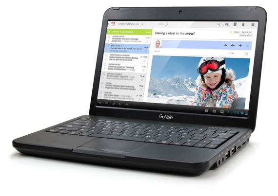 , Ergo Electronics GoNote, Mini notebook με οθόνη αφής και Android 4.0 στα 190 ευρώ