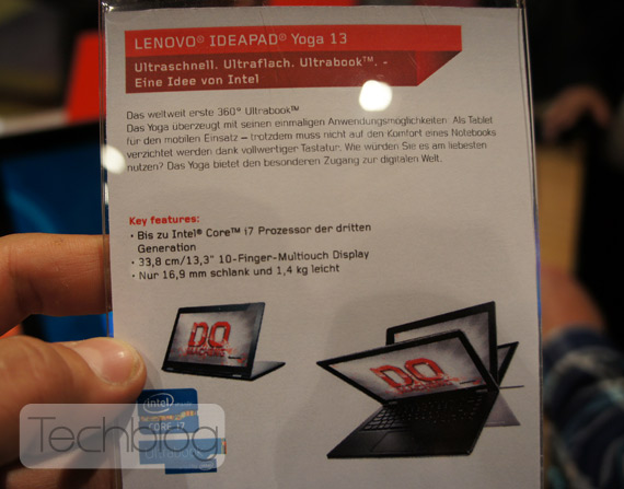 , Lenovo Yoga 13 πρώτη επαφή hands-on [IFA 2012]