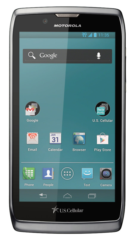 , Motorola Electrify 2, Με οθόνη 4.3 ίντσες LCD ColorBoost και κάλυμμα από Kevlar