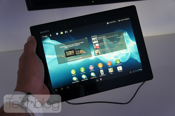 , Sony Xperia Tablet S πρώτη επαφή hands-on [IFA 2012]