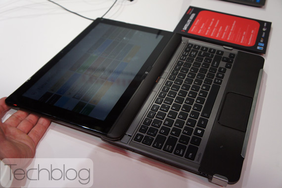 , Toshiba Satellite U920t, Ultrabook και tablet με Windows 8 [IFA 2012]