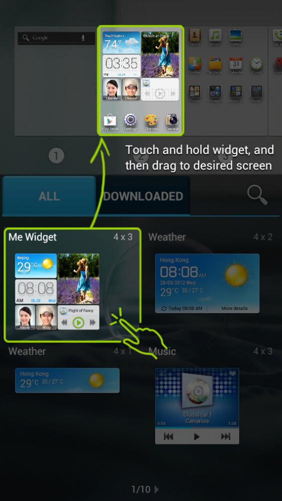 , Huawei Emotion User Interface, Πρώτη επίδειξη στην IFA 2012