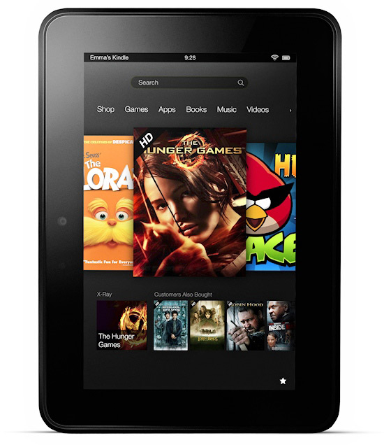 amazon kindle fire hd, Amazon Kindle Fire HD, Καταγράφει άνοδο στις ΗΠΑ