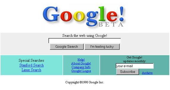 , Happy Birthday Google