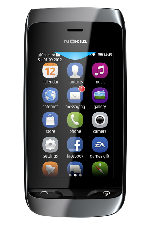 , Nokia Asha 309 και Nokia Asha 308 με λειτουργικό σύστημα S40