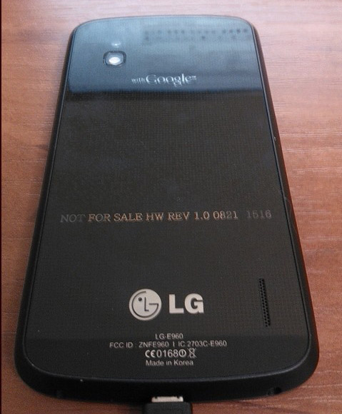 , LG Optimus Nexus E960 Mako, Δύο νέες φωτογραφίες