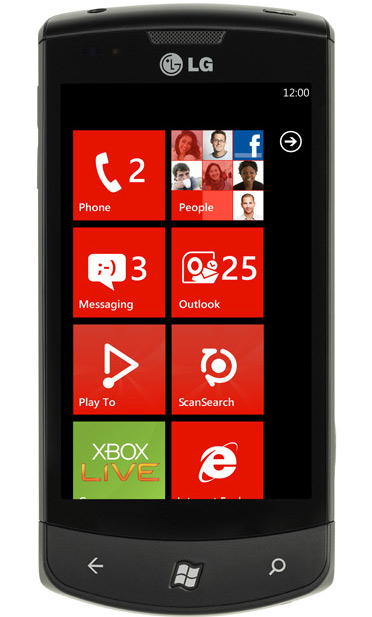 , LG Optimus 7, Δεν θα αναβαθμιστεί σε Windows Phone 7.8