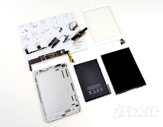 , iPad Mini, Το iFixit το κάνει φύλλο και φτερό και μας δείχνει το εσωτερικό του