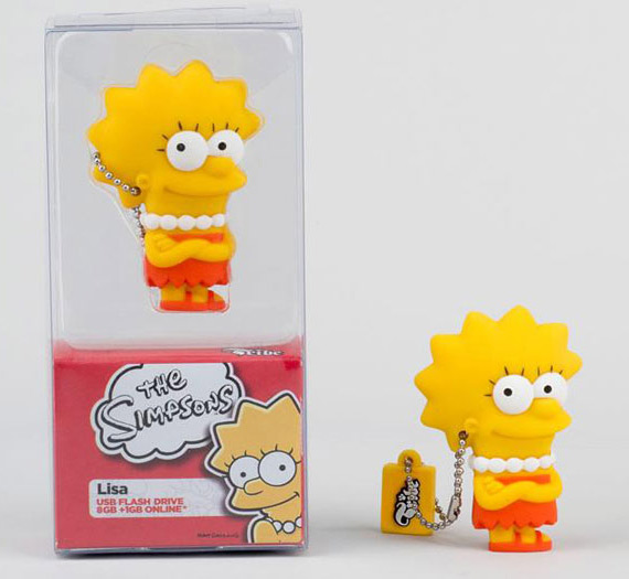 , Η οικογένεια Simpsons σε USB sticks