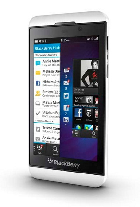 BlackBerry Z10 επίσημα, BlackBerry Z10, Επίσημα με οθόνη 4.2 ιντσών και BlackBerry 10
