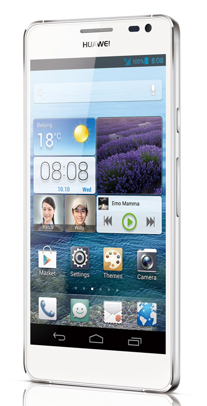 , Huawei Ascend D2, Επίσημα με οθόνη 5 ιντσών 1080p και μεγάλη μπαταρία