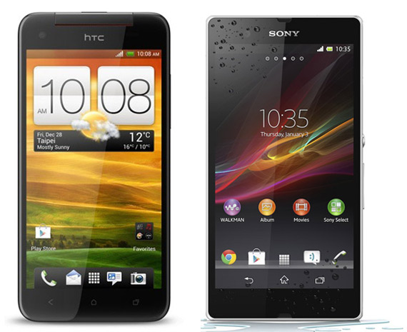 htc butterfly vs sony xperia z, HTC Butterfly &#8211; Sony Xperia Z