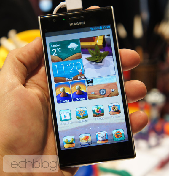Huawei Ascend P2 MWC 2013, Huawei Ascend P2 πρώτη επαφή hands-on (MWC 2013)