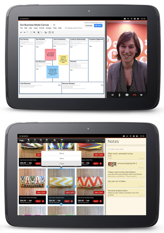 Ubuntu for tablets OS, Ubuntu for tablets OS, Διαθέσιμο από αύριο για Nexus tablets και smartphones