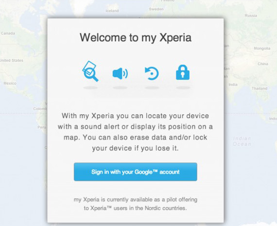 myXperia, myXperia, Βρείτε το χαμένο σας Xperia smartphone εύκολα και γρήγορα