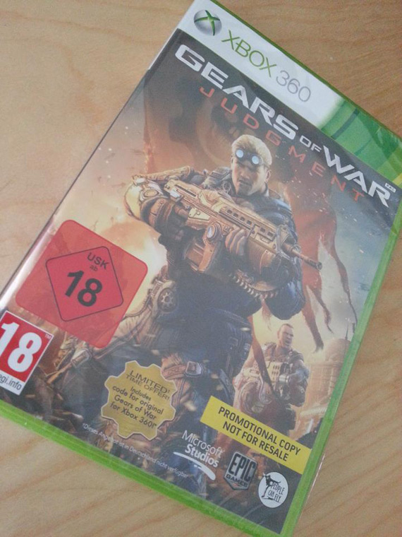 Gears of War: Judgment, Κερδίστε το Gears of War: Judgment για Xbox 360