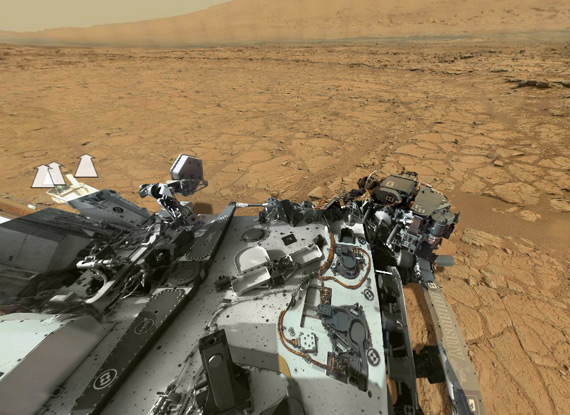 Gigapixel 360 Mars Curiosity, Πανοραμική εικόνα 4 Gigapixel 360 μοιρών από τον πλανήτη Άρη και το Curiosity