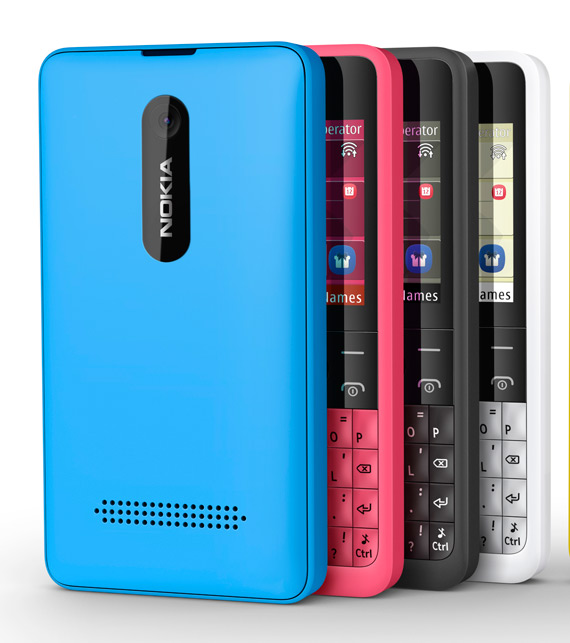 Nokia Asha 210, Nokia Asha 210, Series 40 smartphone με φυσικό QWERTY πληκτρολόγιο