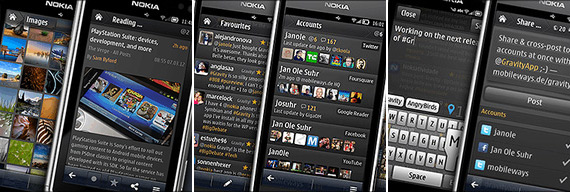 symbian social apps, Εφαρμογές Social για smartphones με Symbian
