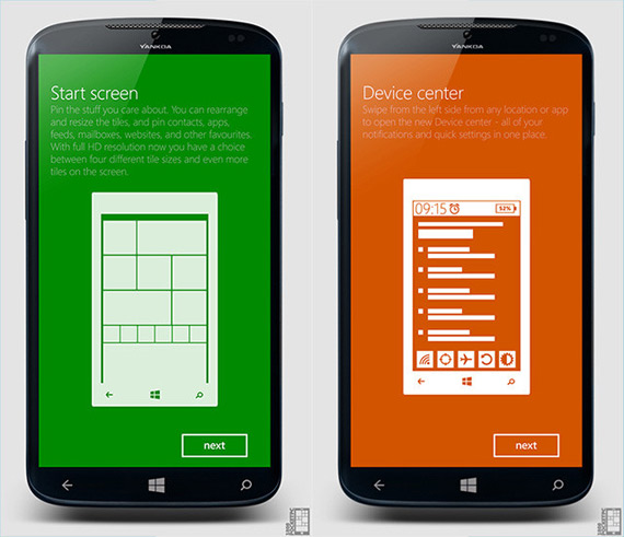 Windows Phone 8.1 concept UI, Windows Phone 8.1 concept UI