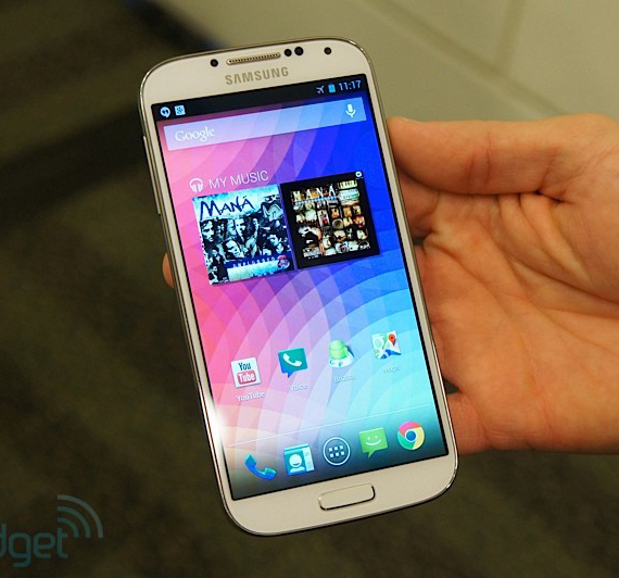 Google Galaxy S 4 hands-on, Google Galaxy S 4, Φωτογραφίες hands-on από αγνό Android