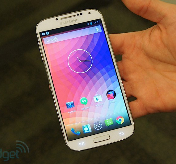Google Galaxy S 4 hands-on, Google Galaxy S 4, Φωτογραφίες hands-on από αγνό Android