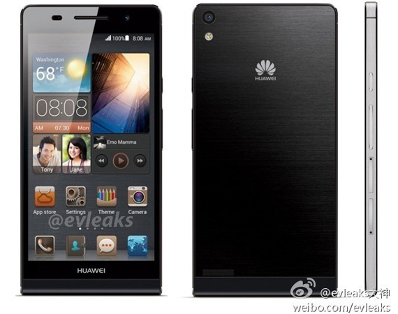 Huawei Ascend P6, Huawei Ascend P6, Λεπτό και μεταλλικό ετοιμάζεται να ανακοινωθεί