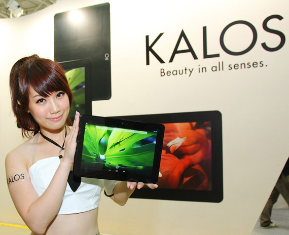 BungBungame KALOS Sharp IGZO, KALOS, Tablet με οθόνη Sharp IGZO ανάλυσης 2560×1600 pixels και NVIDIA Tegra 4