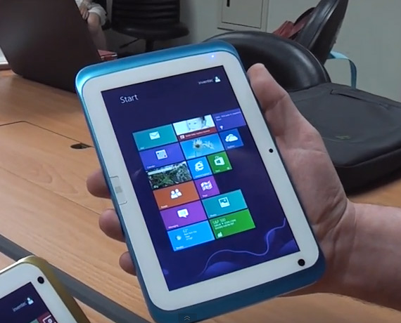 Intel Atom bay trail windows 8 tablet 7", Ο νέος τετραπύρηνος Intel Atom Bay Trail σε ένα 7ιντσο Windows 8 tablet