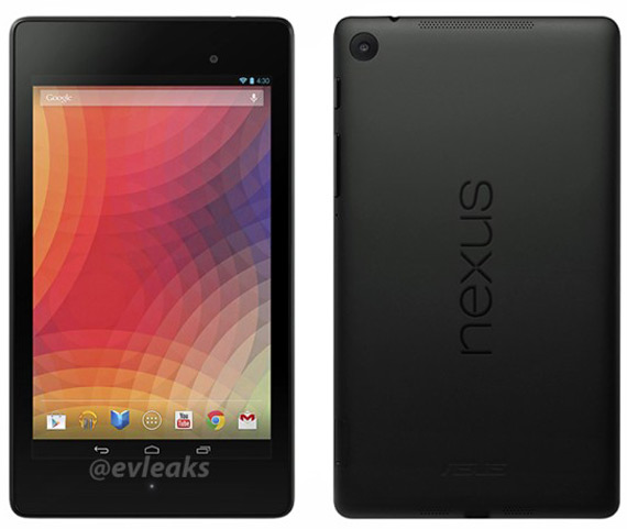 Nexus 7.2, Nexus 7.2, Πρώτη press image και μια πρώτη τιμή