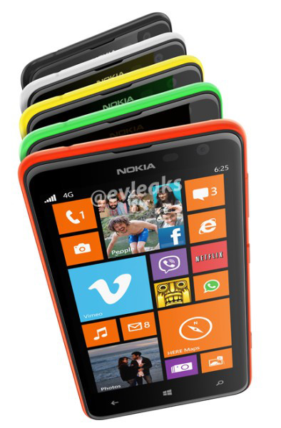 Nokia Lumia 625, Nokia Lumia 625, Με οθόνη 4.7 ίντσες και Windows Phone 8