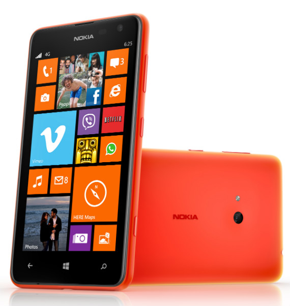 , Nokia Lumia 625, Επίσημα και με τιμή 220 ευρώ προ φόρων