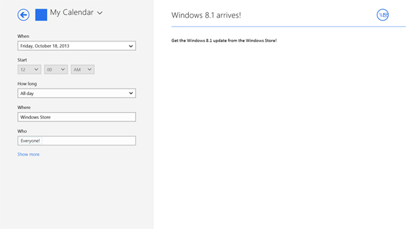 Windows 8.1, Windows 8.1, Έρχονται τον Οκτώβριο