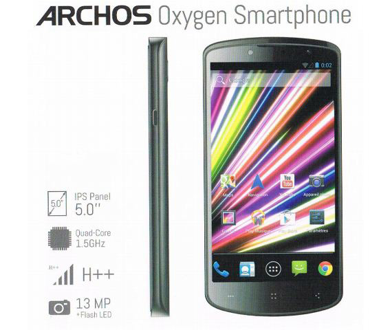 Archos Titanium smartphones, Archos Titanium, Platinum και Oxygen, 8 νέα μοντέλα Android smartphones