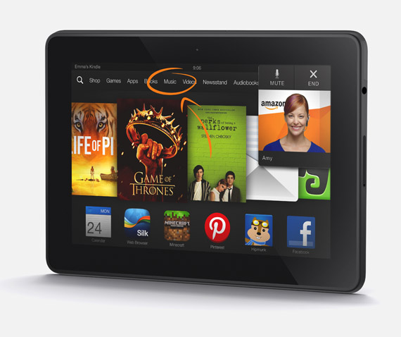 Amazon Kindle Fire HDX, Amazon Kindle Fire HDX, Στα πολλά pixels